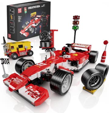 Mould King 10035 F1 Pitstop (Voertuigen, Modelbouwsets), Verzenden, Nieuw