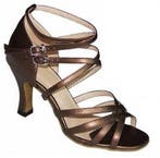 Latin Salsa Dames Dansschoenen in PU leer met veel bandjes e, Ophalen of Verzenden, Nieuw, Schoenen