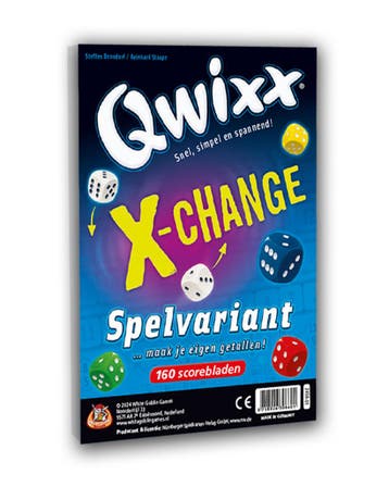 White Goblin Games dobbelspel Qwixx van €10,99 voor €9,89, Ophalen of Verzenden, Nieuw