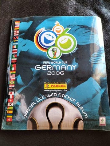 2006 Panini World Cup Stickers Lionel Messi, Cristiano, Nieuw