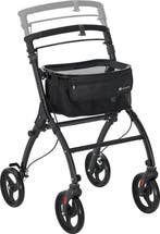 2dekans | Aluminium Rollator Active - Zwart, Ophalen of Verzenden, Zo goed als nieuw