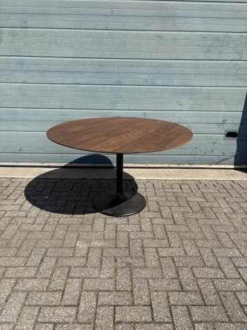 Gebruikte Horecatafel (130cm) - T1669 Vintage/Café, Ophalen, Nieuw