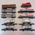 Lima H0 - Modeltrein goederenwagonset (10) - BR 332 256-7 en, Hobby en Vrije tijd, Nieuw
