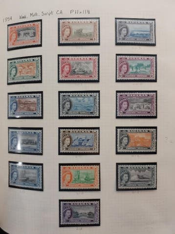 Bahamas 1953-1983 Verzameling in album, Postzegels en Munten, Postzegels | Volle albums en Verzamelingen, Ophalen of Verzenden
