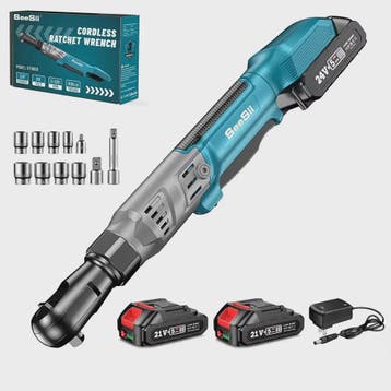 SEESII 21V Accu Ratelsleutel 3/8" 90Nm - Krachtig Elektrisch, Verzenden, Nieuw