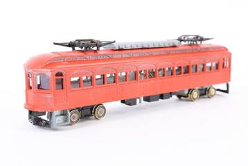 Zelfbouw H0 - Modeltram (1) - Interurban-tram, Nieuw