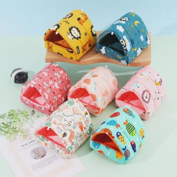 Zacht Hamsterhuisje met Schattige Dierenprints - Warm en Com, Verzenden, Nieuw