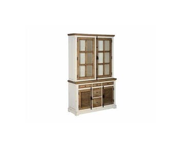 Tower Living Amanda Buffetkast Grenenhout 140x50x220 cm, Ophalen of Verzenden, Nieuw