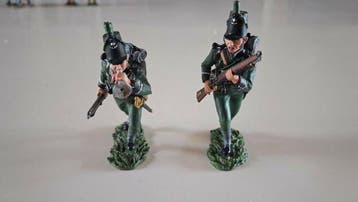 King & Country - Tinnen soldaat - NA378 95th Bugler & NA380, Nieuw