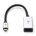 USB C naar HDMI adapter | Goobay | 0.15 meter, Computers en Software, Pc- en Netwerkkabels, Verzenden, Nieuw