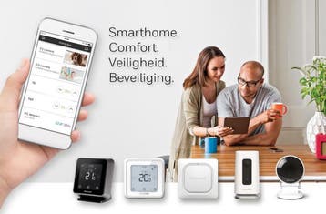 Honeywell Lyric T6 Slimme Thermostaat Wit - Bedraad, Doe-het-zelf en Verbouw, Ophalen of Verzenden, Zo goed als nieuw