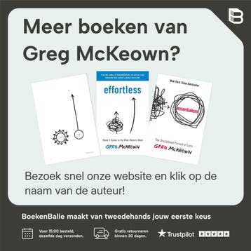 Effortless 9780593135648 Greg McKeown, Verzenden, Zo goed als nieuw, Greg McKeown