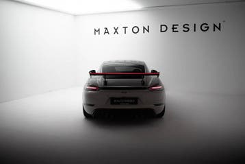 Maxton Carbon Spoiler V.1 met LED Porsche 718 Cayman 982c, Verzenden
