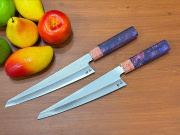 Keukenmes - Kiritsuke - Met de hand gemaakte