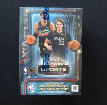 2025/26 Topps Chrome, Update Series Originele verpakking Box, Nieuw
