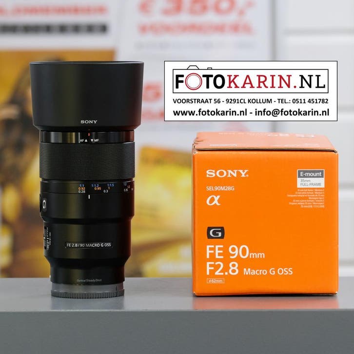 Sony FE 90mm f2.8 Macro G OSS | nieuwstaat|Foto Karin Kollum, Audio, Tv en Foto, Fotografie | Lenzen en Objectieven, Macrolens