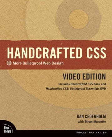 Handcrafted CSS - Dan Cederholm 9780321658531, Verzenden, Zo goed als nieuw, Dan Cederholm