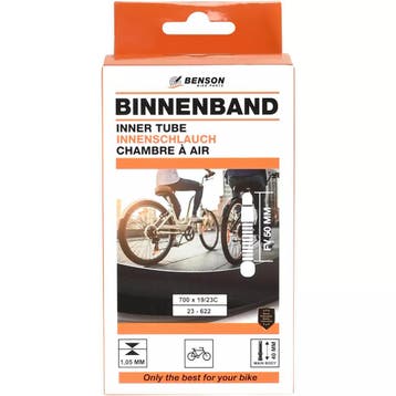 Benson Binnenband 28x 1-1/2 flexibel butylrubber - Dunlop..., Ophalen of Verzenden, Nieuw, Band