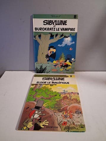 Sibylline T7 + T8 - 2x C - 2 Album - Eerste druk - 1979/1982, Nieuw