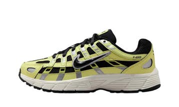 Nike P-6000 Light Lemon Twist Metallic Silver Sail Black (GS, Nieuw