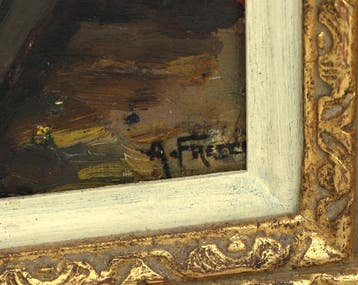 Abraham Fresco (1903-1942), De Binnendieze te Den Bosch