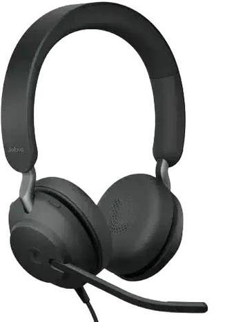 Jabra Evolve2 40 SE - USB-C Stereo Teams headset - zwart, Verzenden, Refurbished