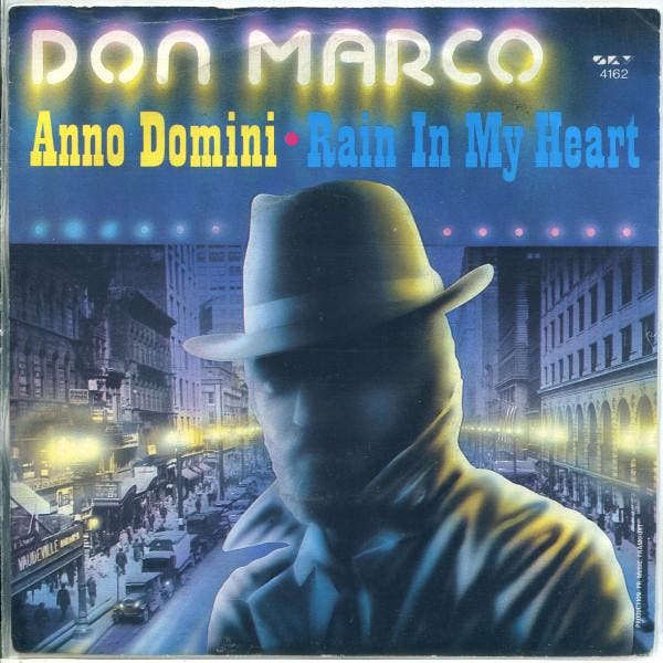 Don Marco - Anno Domini / Rain In My Heart, Cd's en Dvd's, Vinyl | Pop, Gebruikt, Ophalen of Verzenden