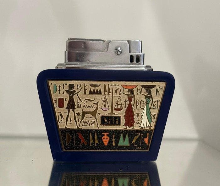 Sarome - Zonder minimumprijs - Aansteker - Plastic, Staal, Verzamelen, Rookartikelen, Aanstekers en Luciferdoosjes