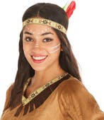 2dekans | dressforfun - vrouwenkostuum indianenvrouw Apache, Ophalen of Verzenden, Zo goed als nieuw