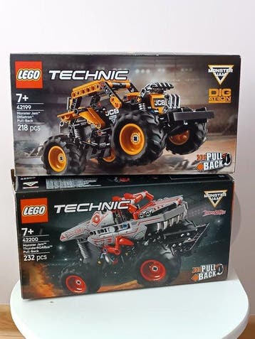 Lego - Technic - 42199, 42200 - Lego - Technic - Monster Jam, Nieuw