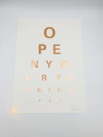 Alex Bucklee (XX-XXI) - Eye Test Bronze Foil 2/10 edition, Antiek en Kunst, Kunst | Designobjecten