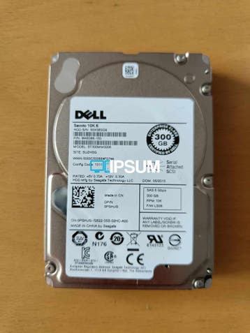 Dell Seagate Savvio 10K.6 ST300MM0006, 300GB SAS schijf, Ophalen of Verzenden, Refurbished, Dell