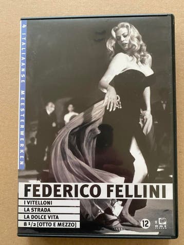 Federico Fellini - Box - 4 Klassieke Films - in nieuwstaat -, Cd's en Dvd's, Dvd's | Klassiekers, Vanaf 12 jaar, Verzenden, Zo goed als nieuw