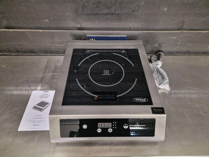 Inductiekookplaat | 3500W | Ø 28 cm | 230V | horeca, Zakelijke goederen, Horeca | Keukenapparatuur, Nieuw in verpakking, Fornuis, Frituur en Grillen