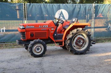 Veiling: Minitractor Kubota L1-235 Diesel 23pk, Zakelijke goederen, Agrarisch | Tractoren, Gebruikt, Tot 2500, Tot 80 Pk, Ophalen