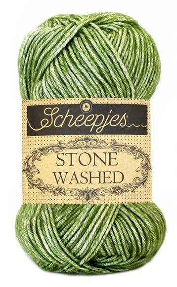 Scheepjes Stone Washed - 806 Canada Jade - Katoen-mix Gare, Ophalen of Verzenden, Nieuw
