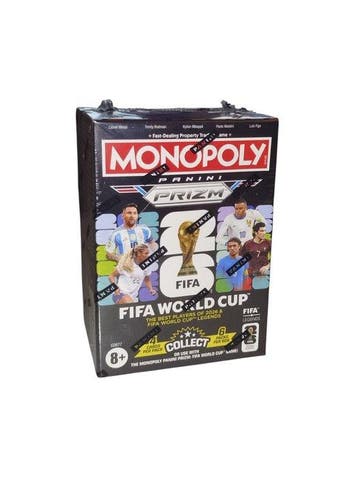 2026 Panini Monopoly Panini Prizm FIFA World Cup Lionel, Nieuw