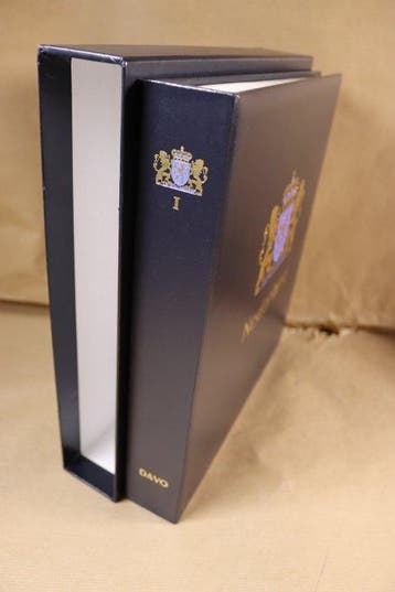 Nederland 1852/1945 - Leeg Davo LX deel I voordrukalbum +, Gestempeld