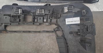 Porsche 992 grill/rooster R in voorbumper, Nieuw, Voor, Porsche, Bumper