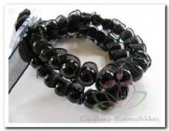 Corsage Polscorsage-armband Ruffles Black, Ophalen of Verzenden, Nieuw
