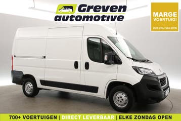 Peugeot Boxer 2.2 BlueHDi 140PK L2H2, Stof, Gebruikt, Euro 6, Wit