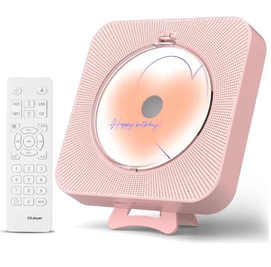 CD Speler Bluetooth 5.0 FM USB met Timer en Display, Audio, Tv en Foto, Platenspelers, Nieuw, Verzenden