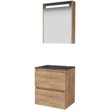 Basic-Line Premium 46 Badkamermeubelset - 60 x 46 cm -, Ophalen of Verzenden, Nieuw