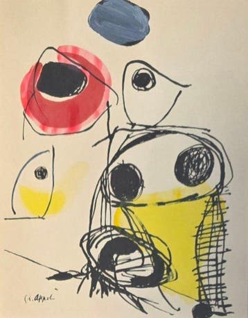 Karel Appel (1921-2006) - Cobra figuren