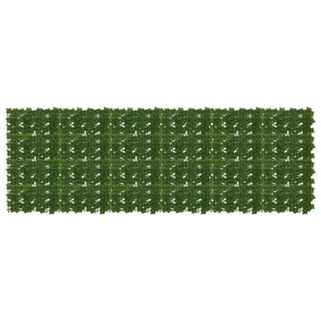 vidaXL Balkonscherm met bladeren Groen 300 x 100 cm, Verzenden, Nieuw