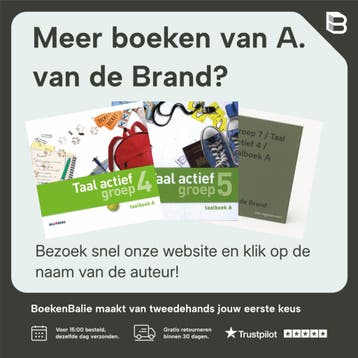 Groep 8 / Taal actief / Taalboek B 9789034568397, Boeken, Schoolboeken, Verzenden, Gelezen, A. van de Brand