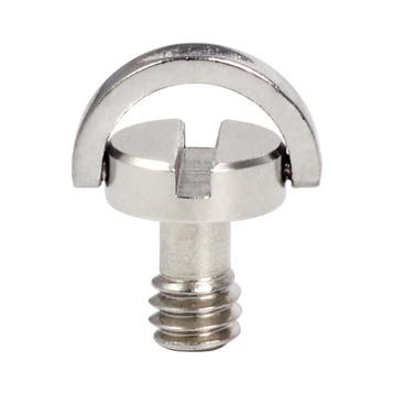 Camera Adapter: 1/4 Schroef - Sleufkop & D-ring -  Type..., Nieuw