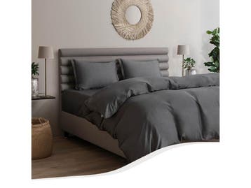 Home by TEMPUR® - Dekbedovertrek Bamboe - 240x220 cm -, Verzenden, Nieuw