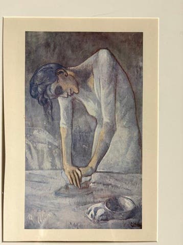 Pablo Picasso (1881-1973) - Woman Ironing