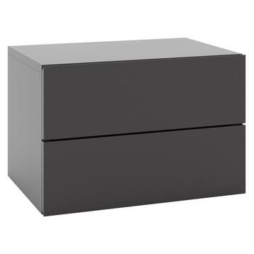 2dekans | Coast Zwevend Nachtkastje met 2 Lades 42x30x28 cm, Huis en Inrichting, Slaapkamer | Nachtkastjes, Ophalen of Verzenden